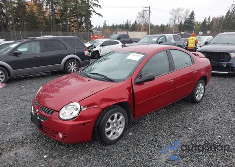 2004 Dodge Neon Sxt from USA, damaged, VIN 1B3ES56C34D569018